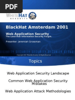 Black Hat Europe 2001 Presentation