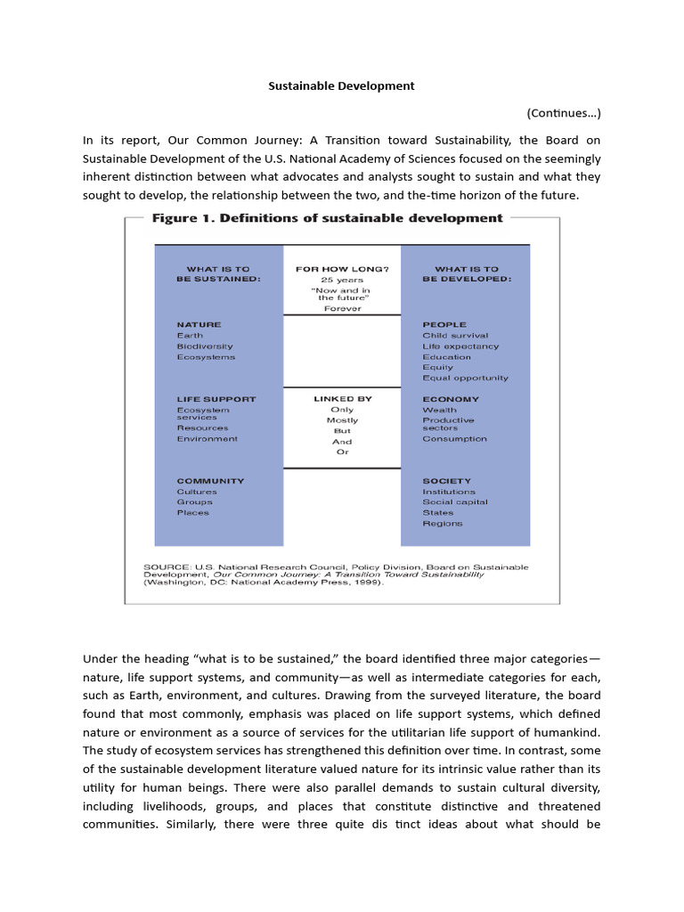 Understanding Sustainable Development Concepts | PDF | Sustainability ...