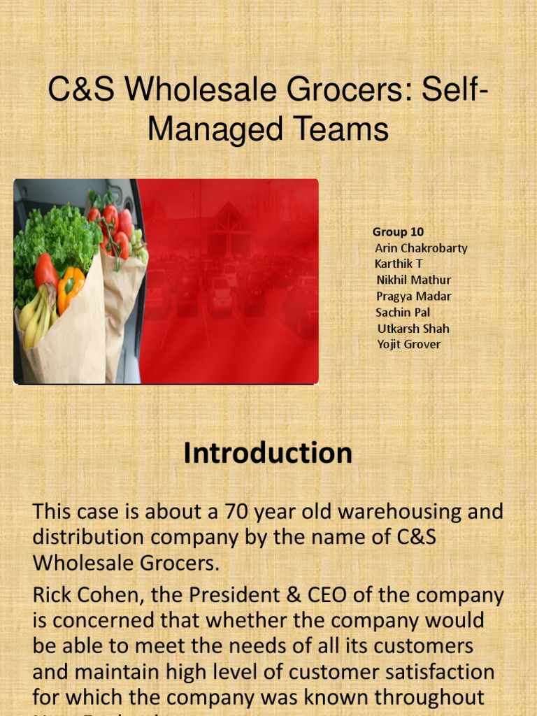 C&S Wholesale Grocers Business Economies
