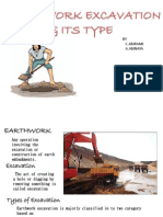 Earthwork excavation types and purposes explained