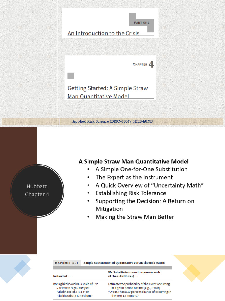 Quantitative Risk Assessment Techniques | PDF | Risk | Mathematics