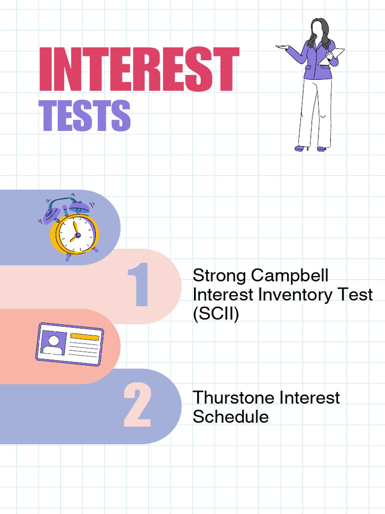 Strong Campbell & Thurstone Interest Tests | PDF | Science | Cognitive ...