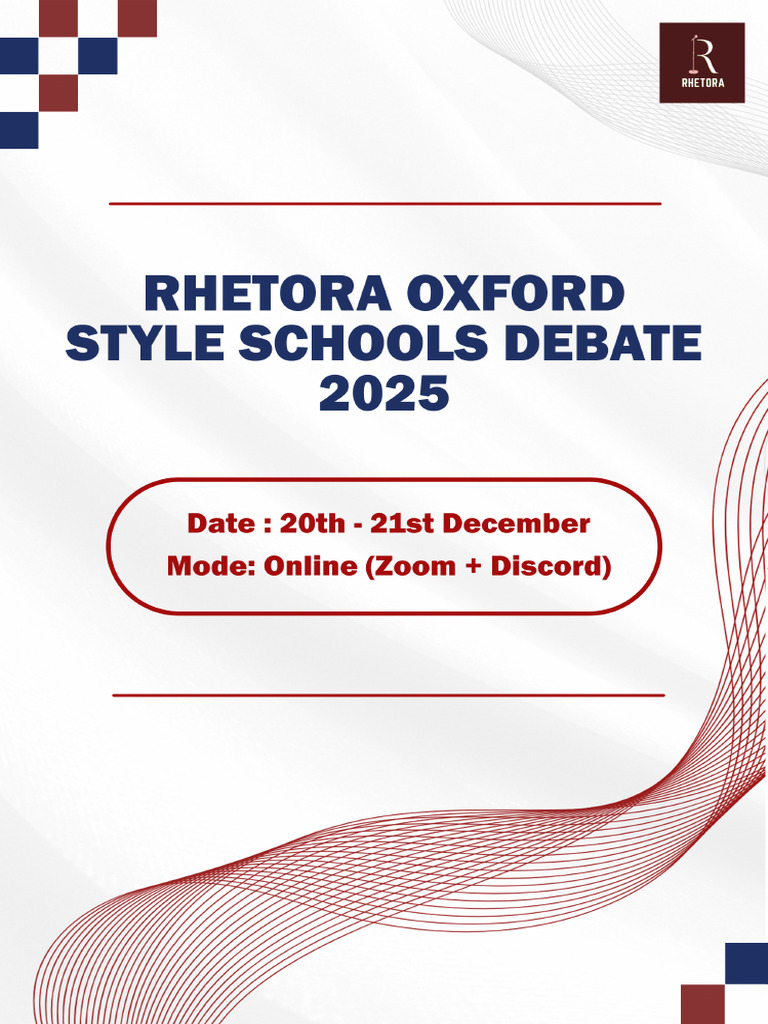 Rhetora Debate 1 | PDF