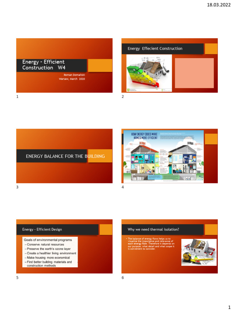 Energy Efficient Construction Guide | PDF | Building Insulation ...