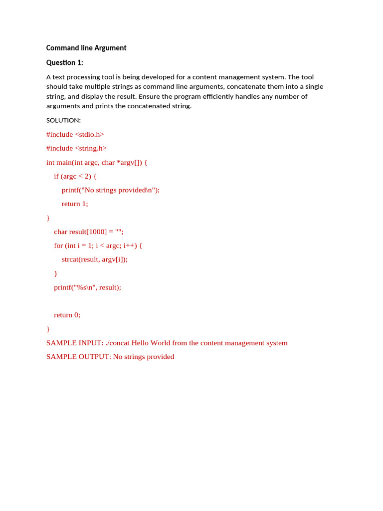 Command Line Tools for String and Billing | PDF | Programming Paradigms ...