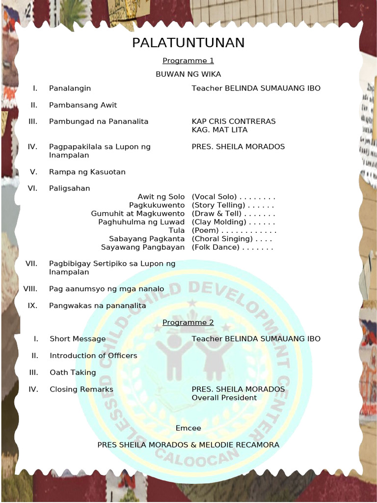 PALATUNTUNAN | PDF