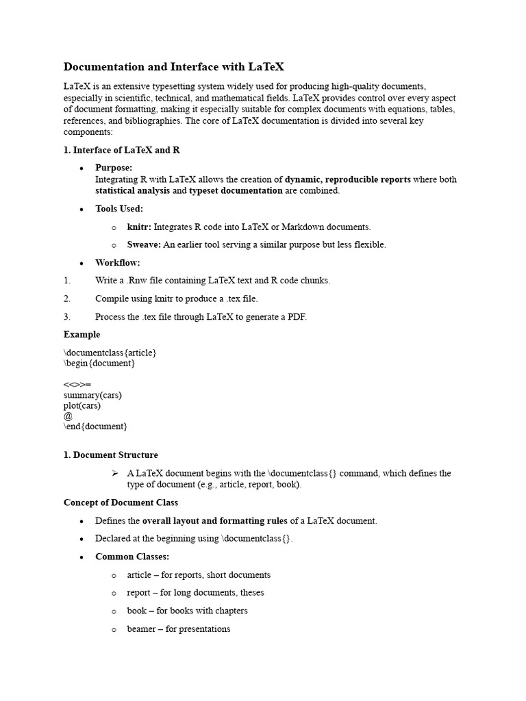 Latex | PDF | Te X | Computing