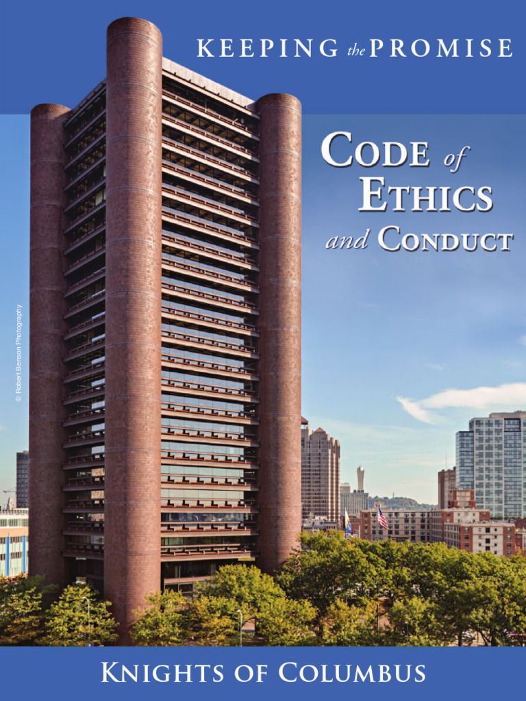 Knights of Columbus Code of Ethics | PDF | Trade Secret | Intellectual ...