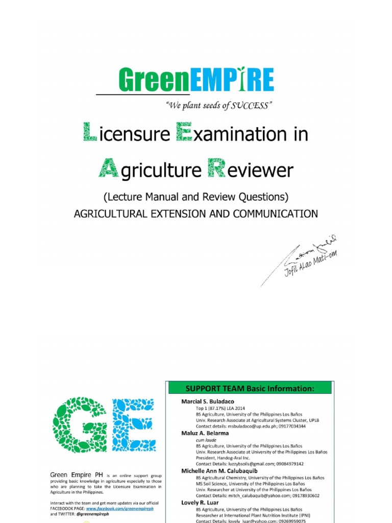 Ag Ex Comm6 | PDF
