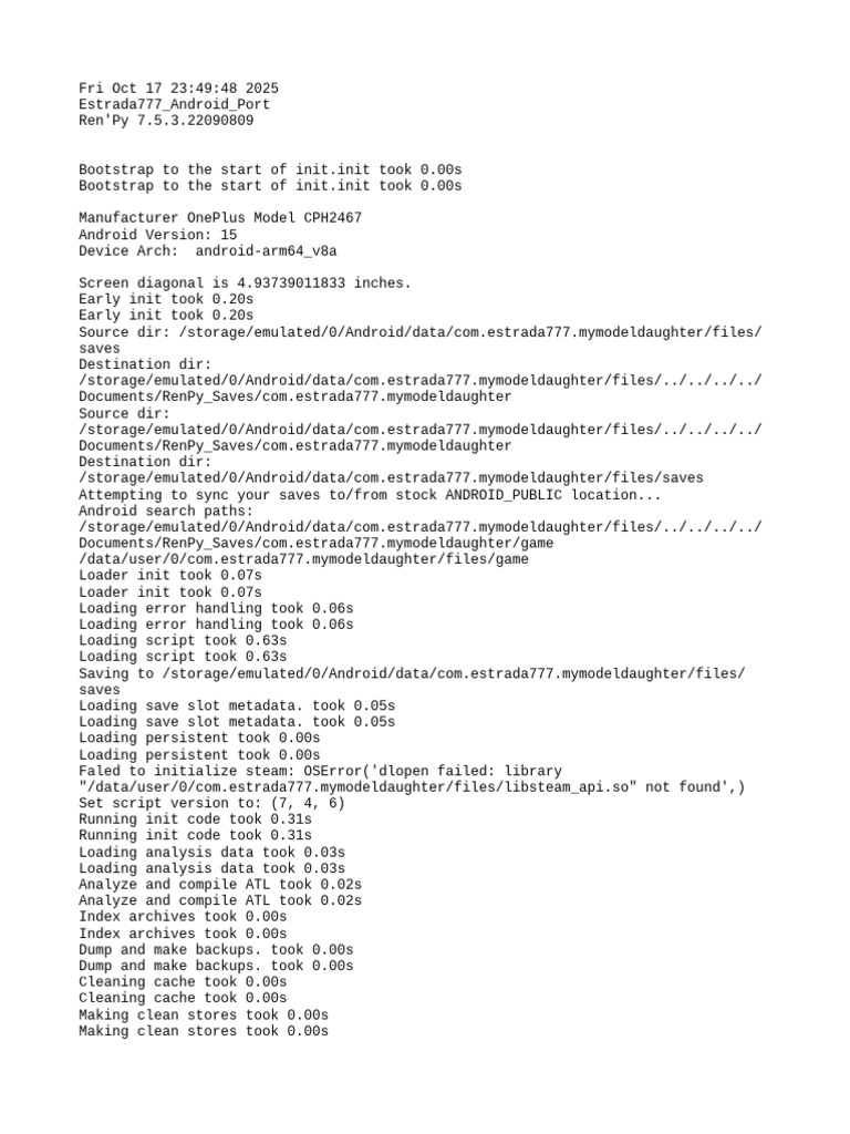 Ren'Py Save Sync on OnePlus Android | PDF | Booting | Computing