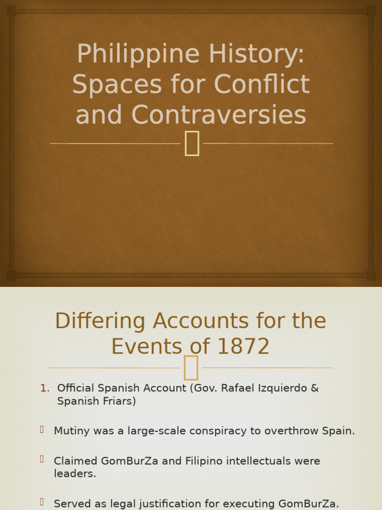 Philippine History: Conflicts & Accounts | PDF | Spanish East Indies ...