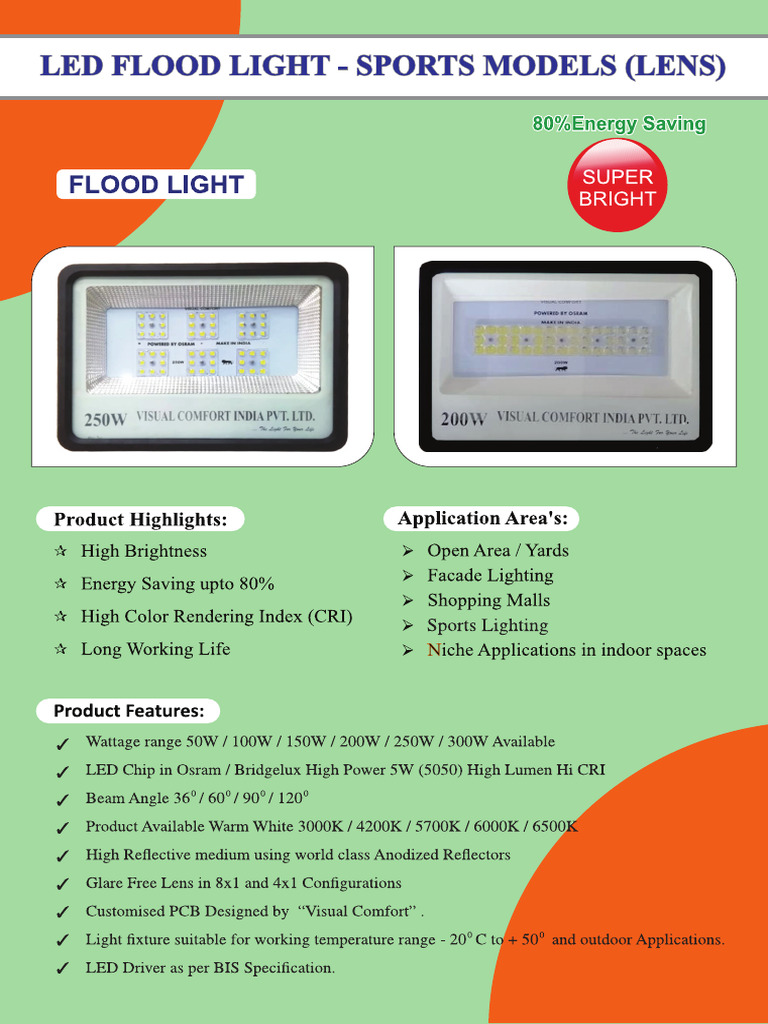 Visual Comfort LENS Floodlight | PDF