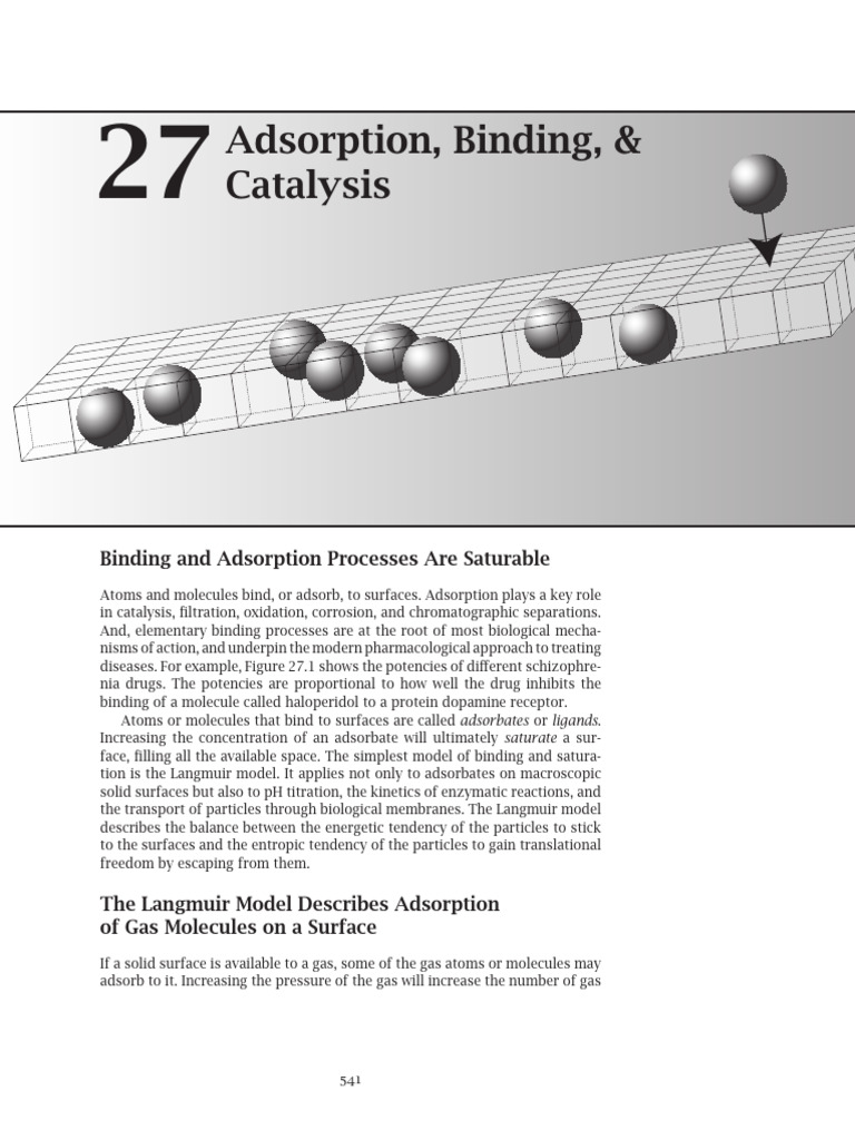 Chapter 27 | PDF | Adsorption | Catalysis