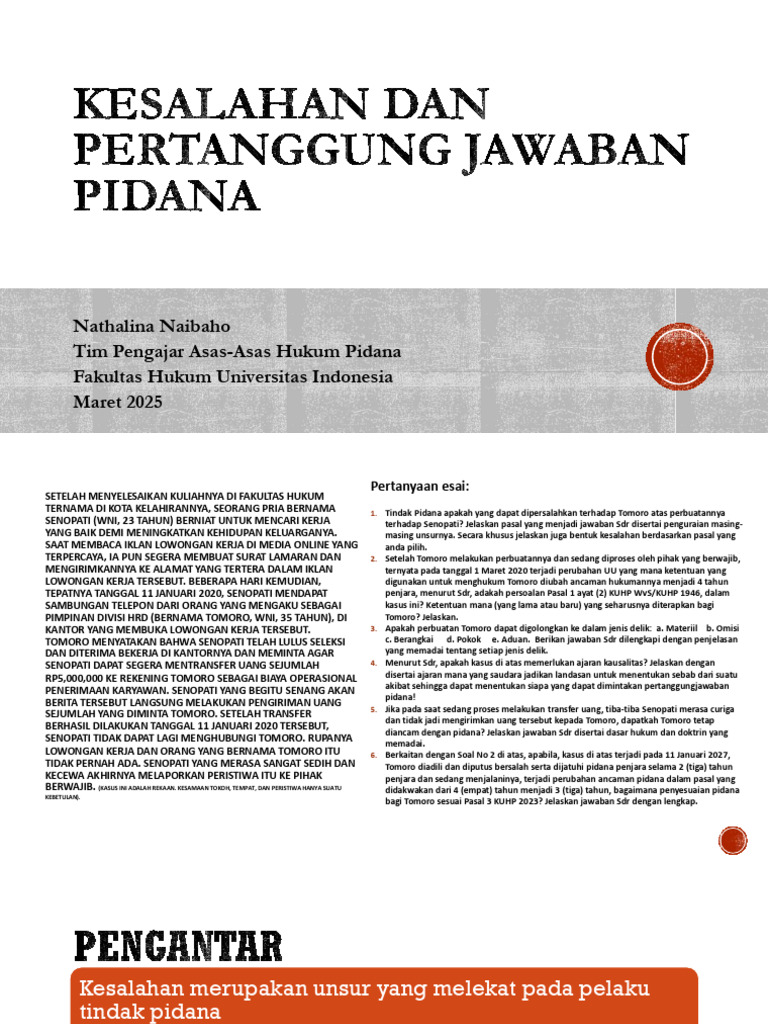 Tindak Pidana Penipuan dalam Hukum Pidana | PDF