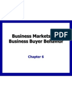 Business Markets and Business Buyer Behavior