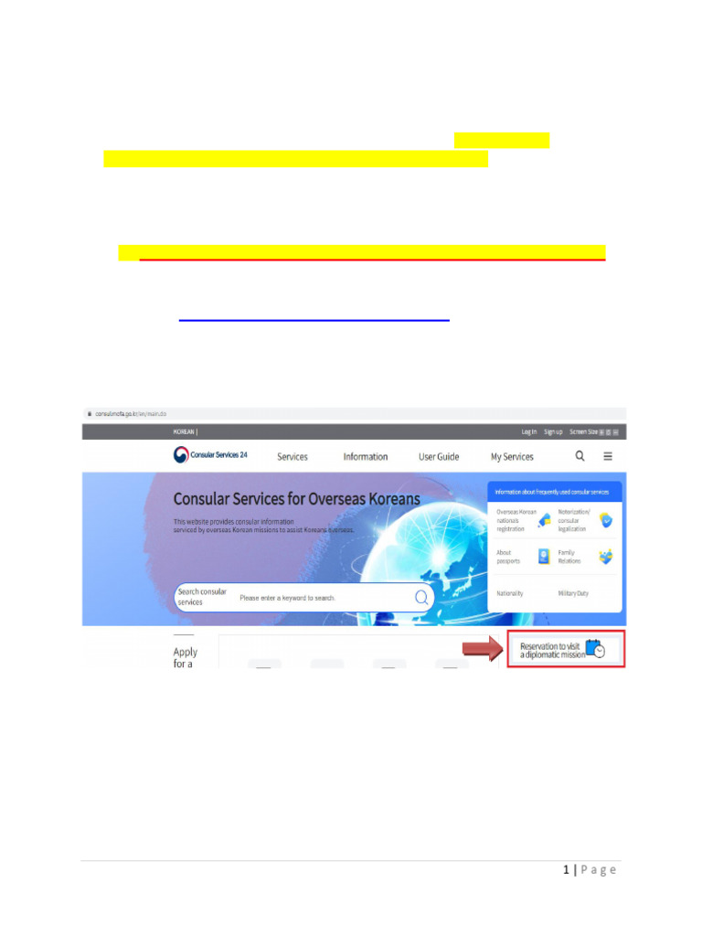 Consular Appointment Process Stap by Step - V2 - March 15 | PDF ...