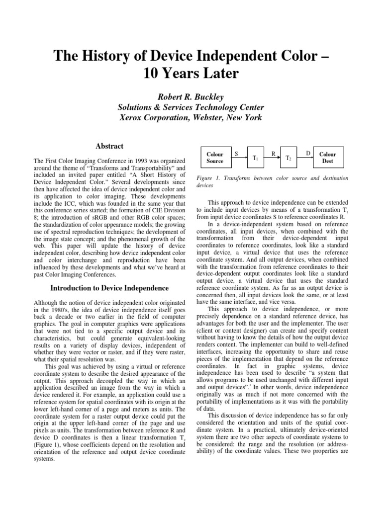 CIC 2002 Art00010 Robert-R - Buckley | PDF | Rgb Color Model | Color