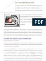 Is There a Professional Kalman Filter Design Tool