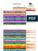 2012 Sailing Programme: Summer Series - Early