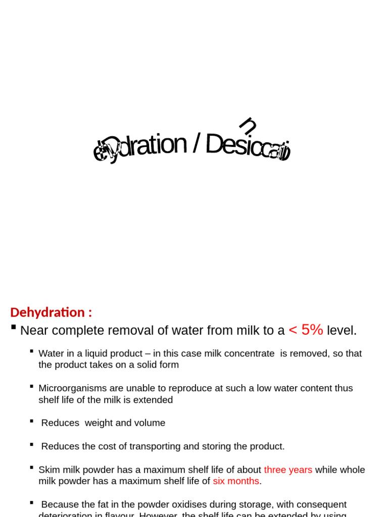 Milk Powder Production Methods Explained | PDF | Milk | Powdered Milk