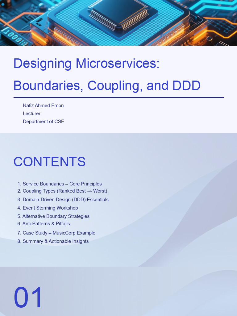Lecture 10.2 Microservices 2 | PDF | Systems Engineering | Software ...