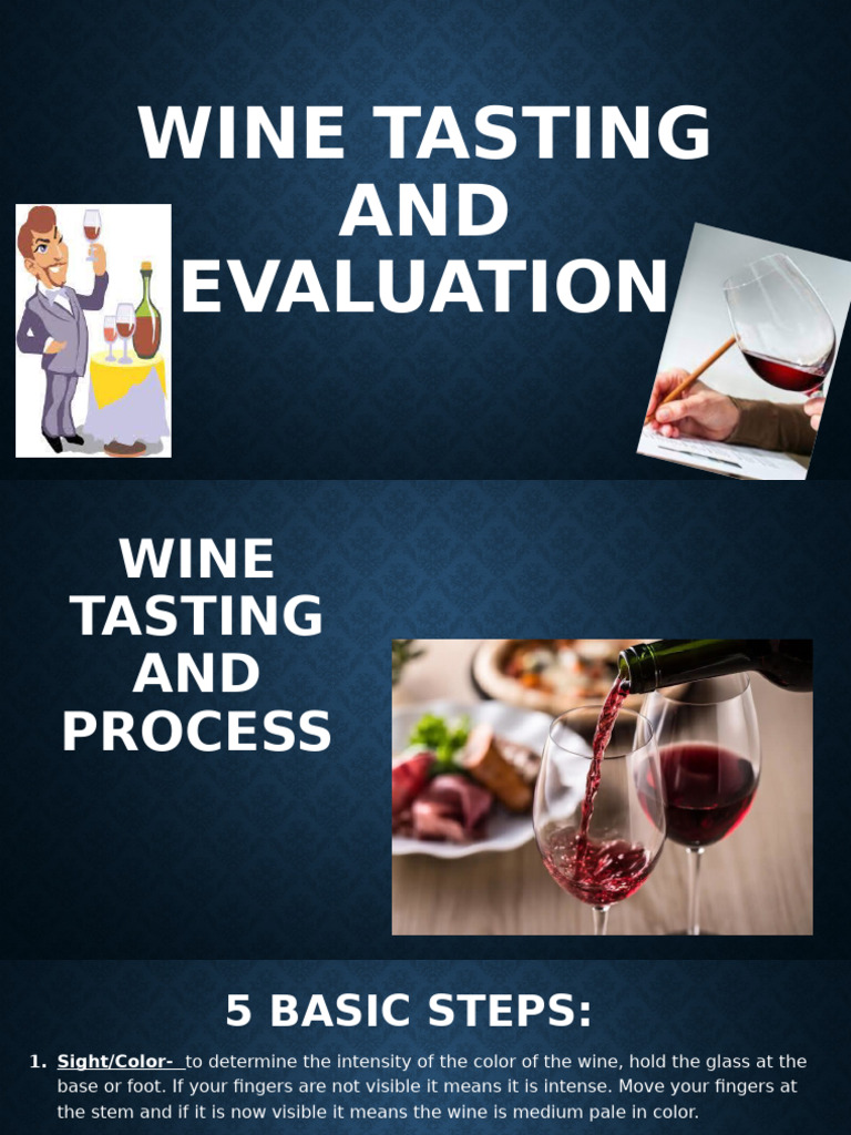 Wine Tasting: A Step-by-Step Guide | PDF | Wine Tasting | Aroma Of Wine