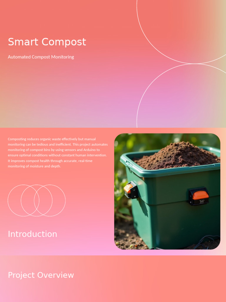 Smart Compost | PDF | Internet Of Things | Automation