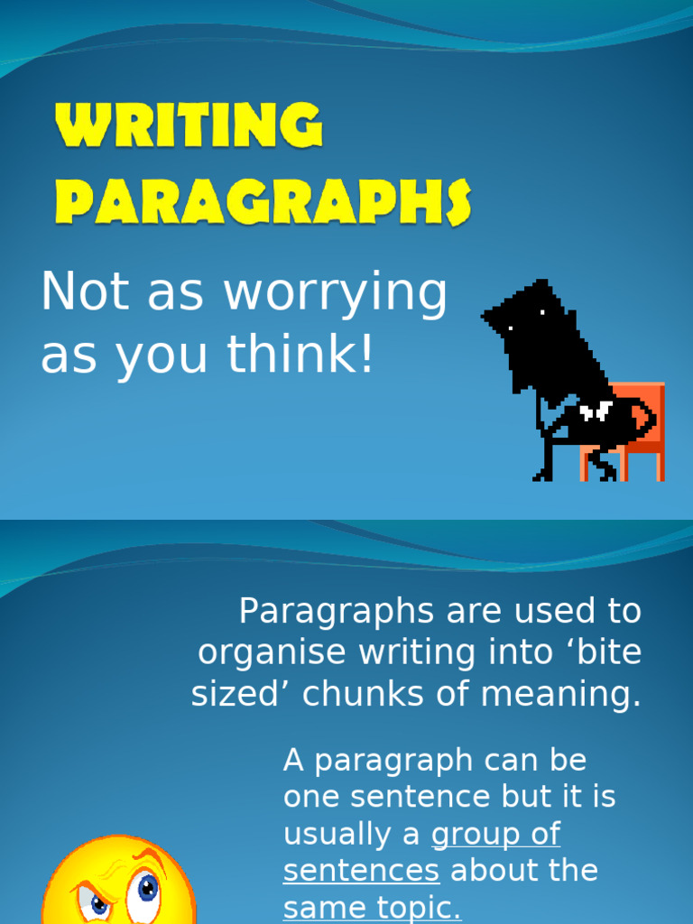 Writing Paragraphs | PDF