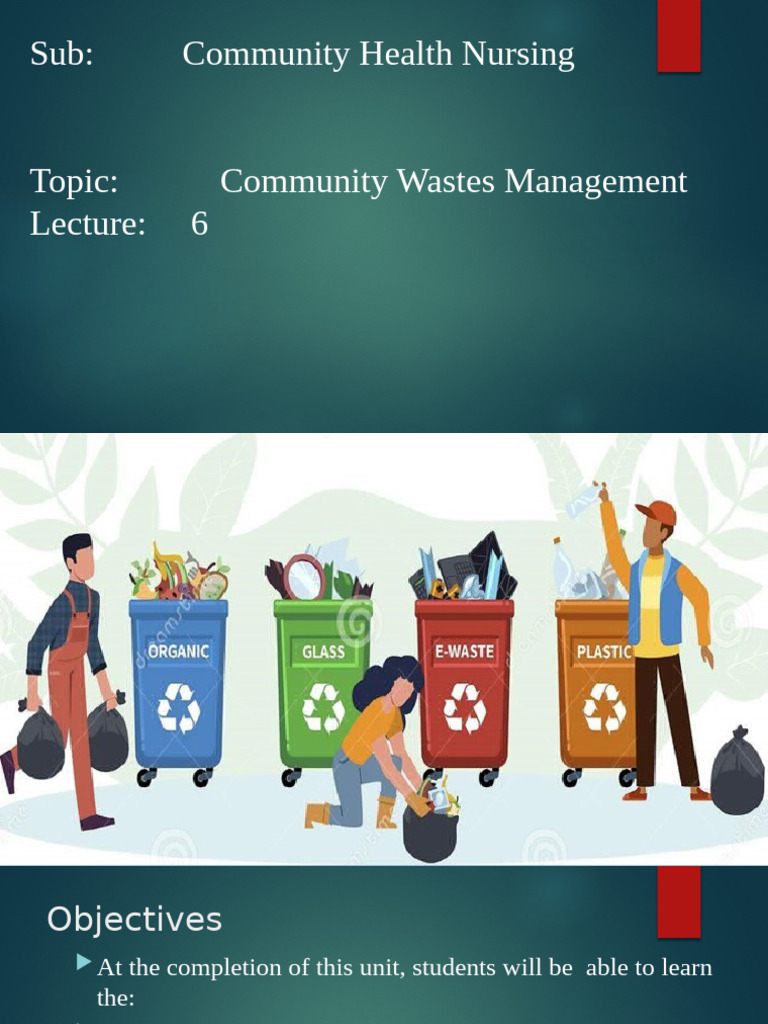 Community Waste Management Strategies | PDF | Toilet | Municipal Solid ...