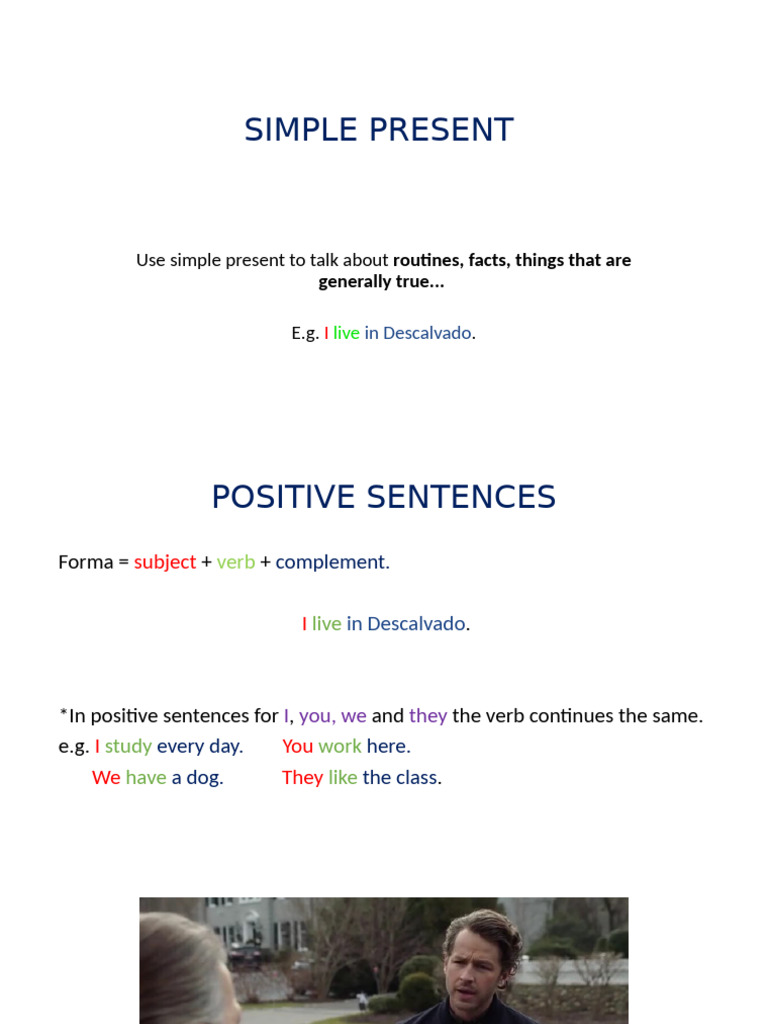 Simple Present Tense Explained | PDF