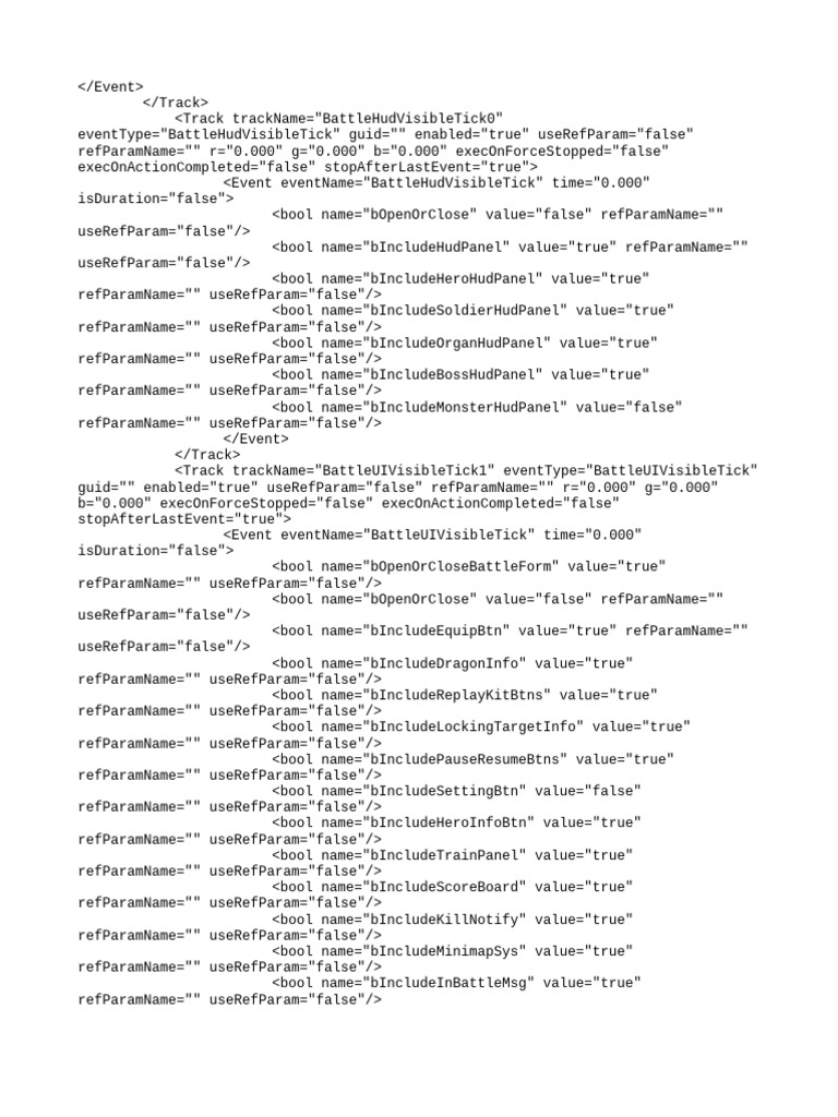 Battle UI and Hit Trigger Configuration | PDF