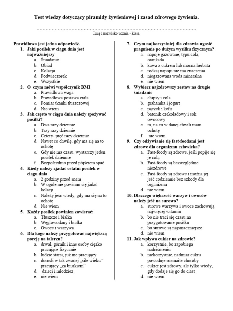 test_piramida_zywienia | PDF