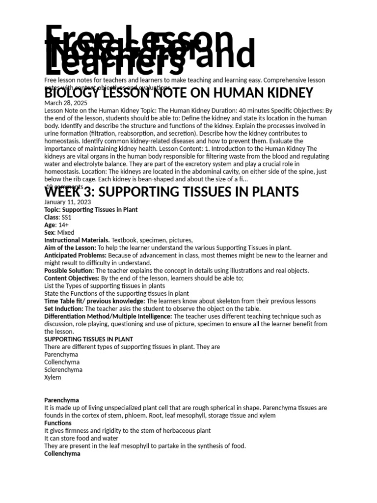 Basic SCience | PDF | Tissue (Biology) | Biology