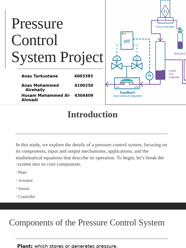 Pressure Control System Analysis and Design | PDF | Mechanical ...