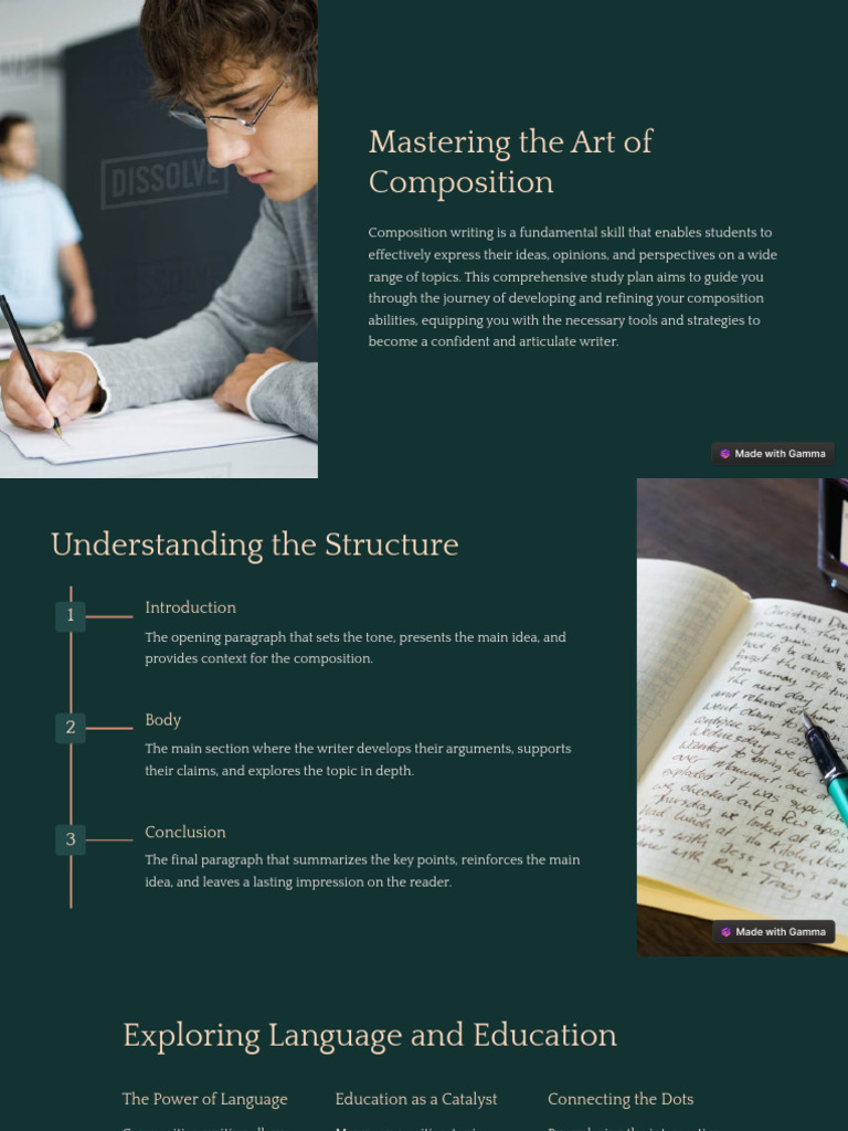 Master Composition Writing Skills | PDF | Narrative | Critical Thinking