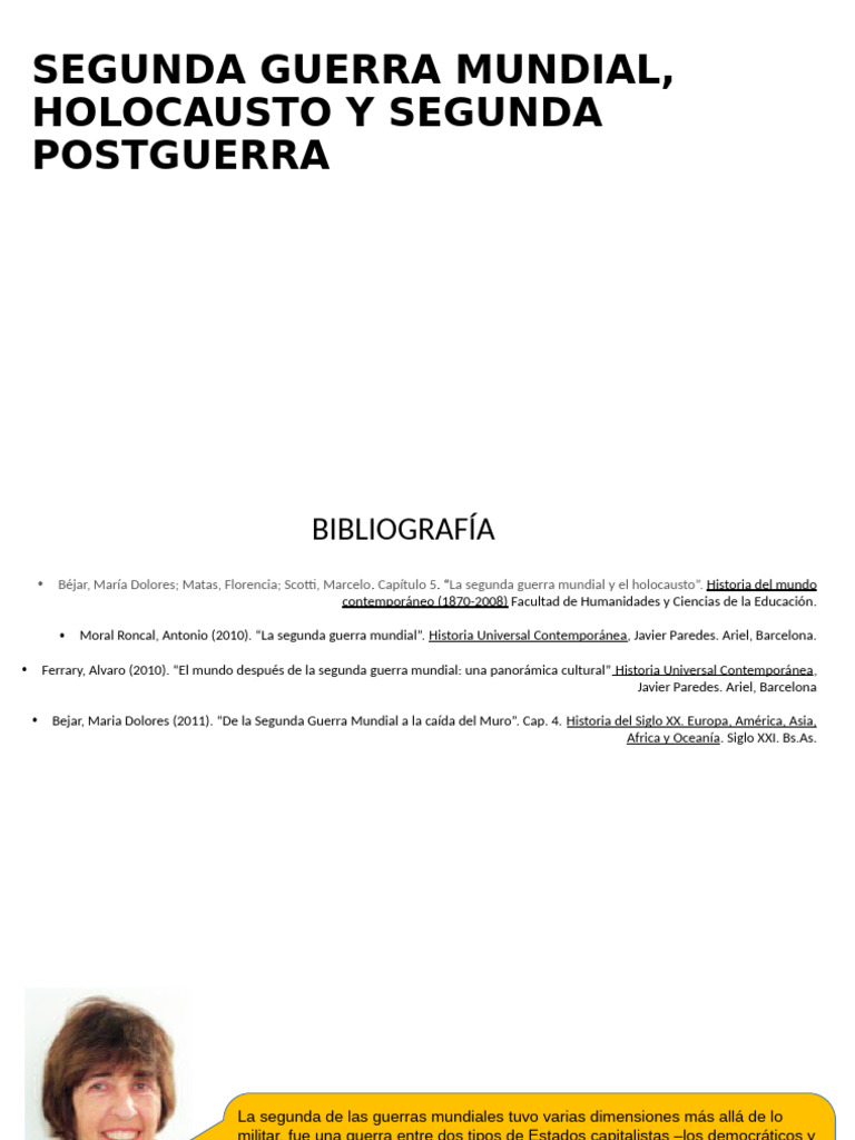 Segunda Guerra Mundial y sus Consecuencias | PDF | Alemania nazi ...