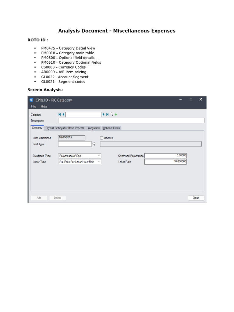 Miscellaneous Expenses Analysis Guide | PDF | Finder (Software) | Software