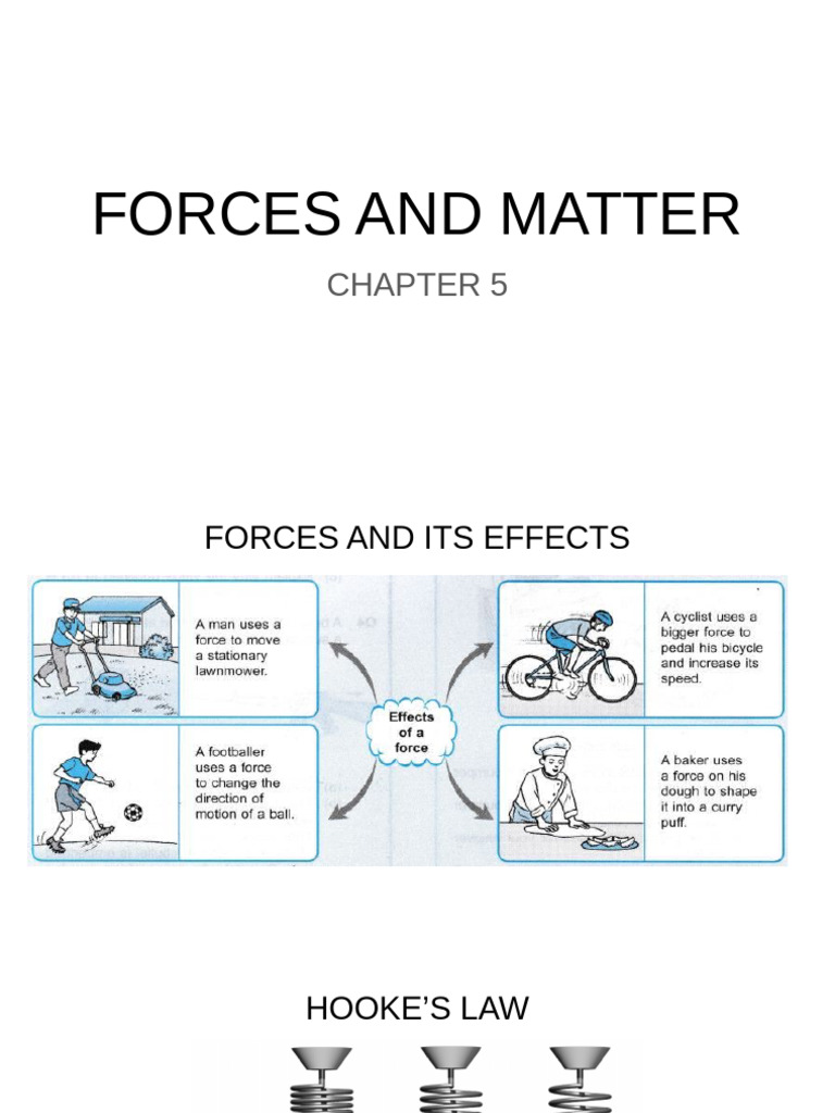 Igyr1-Ch5-Forces and Matter | PDF
