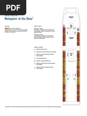 Navigator of the Seas Deckplans