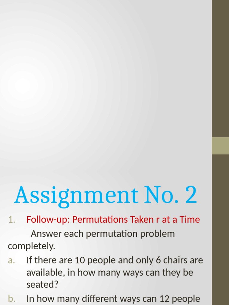 Lec3 - Distinguishable Permutations | PDF | Permutation | Mathematics