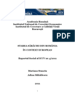 Statistici Saracie Romania