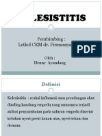 KOLESISTITIS