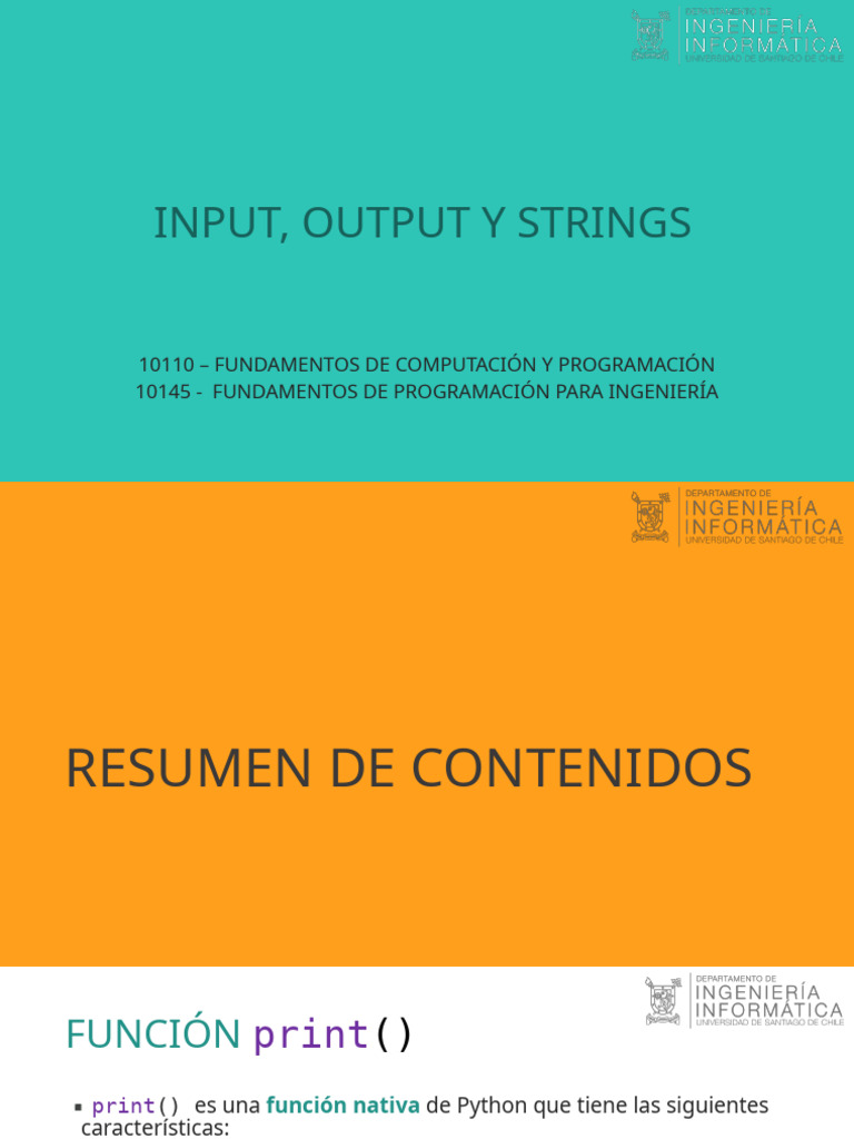 Funciones y Strings en Python | PDF | Python (lenguaje de programación ...