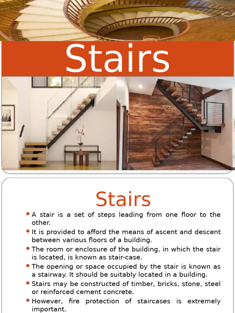 5.Stairs | PDF | Stairs | Architectural Elements