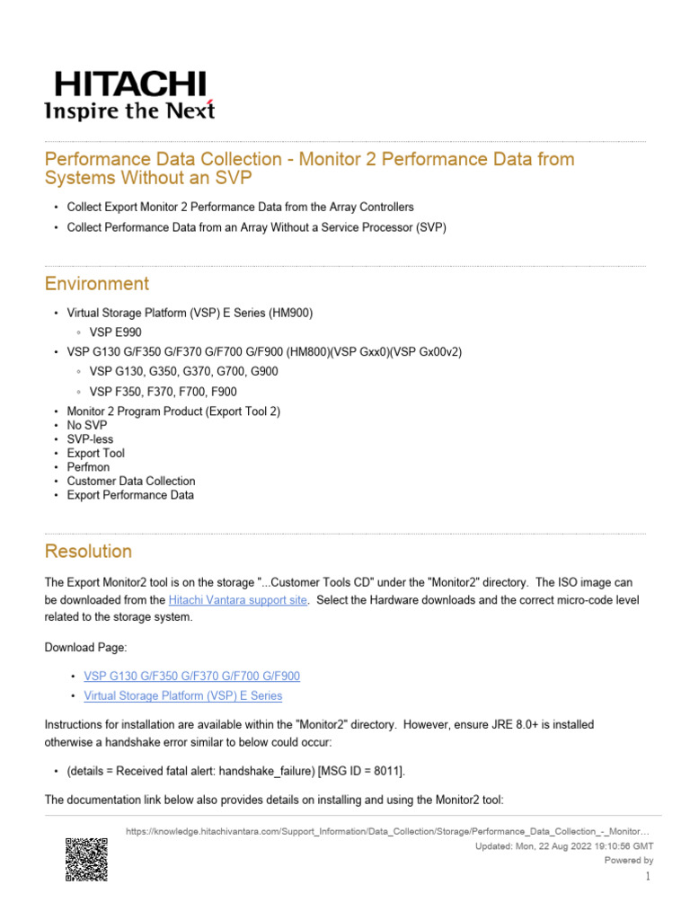 Performance Data Collection - Monitor 2 Performance Data From Systems ...