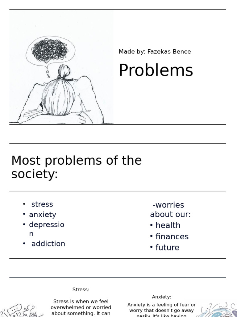 Managing Anxiety, Stress, and Friendships | PDF | Anxiety | Mental Health