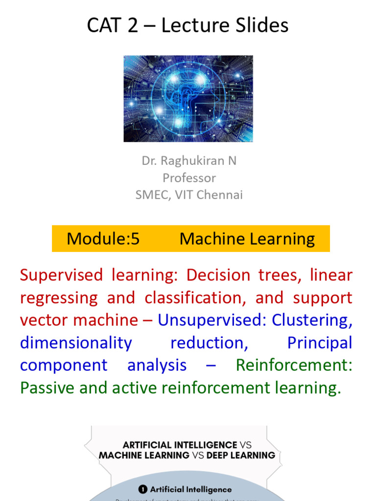 Machine Learning Overview and Techniques | PDF | Machine Learning ...
