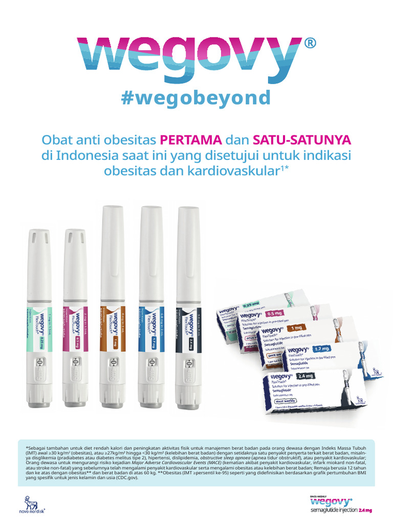 Obat Obesitas Wegovy® di Indonesia | PDF