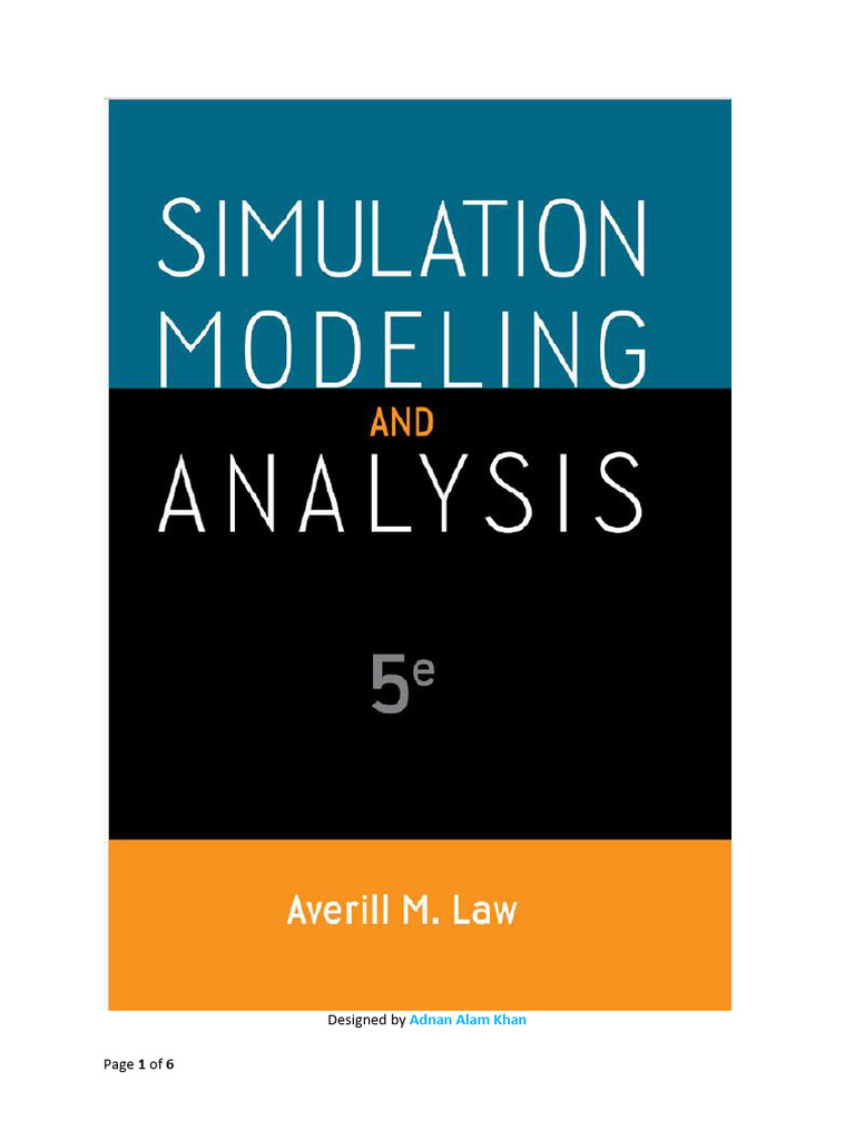 Simulation Modeling Basics and Techniques | PDF | Probability ...