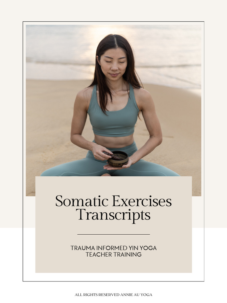 Trauma-Informed Somatic Yoga Practices | PDF | Senses | Yoga